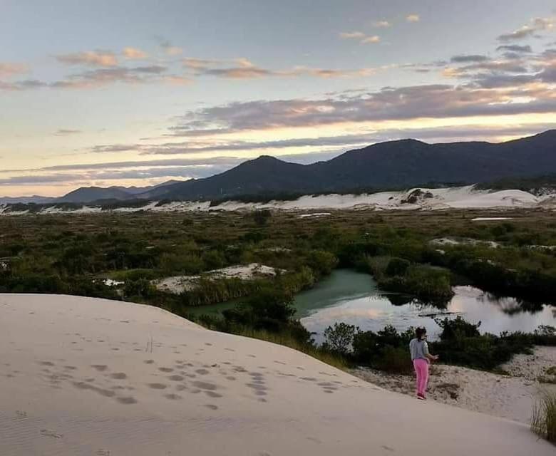 Casa De Temporada No Sul Da Ilha Com Piscina Villa Florianopolis Luaran gambar