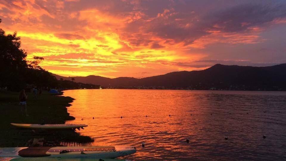 Casa De Temporada No Sul Da Ilha Com Piscina Villa Florianopolis Luaran gambar