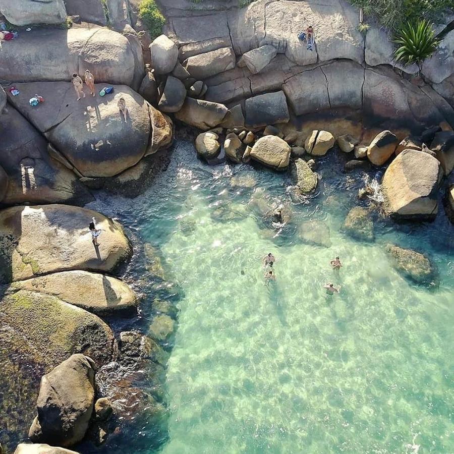 Casa De Temporada No Sul Da Ilha Com Piscina Villa Florianopolis Luaran gambar
