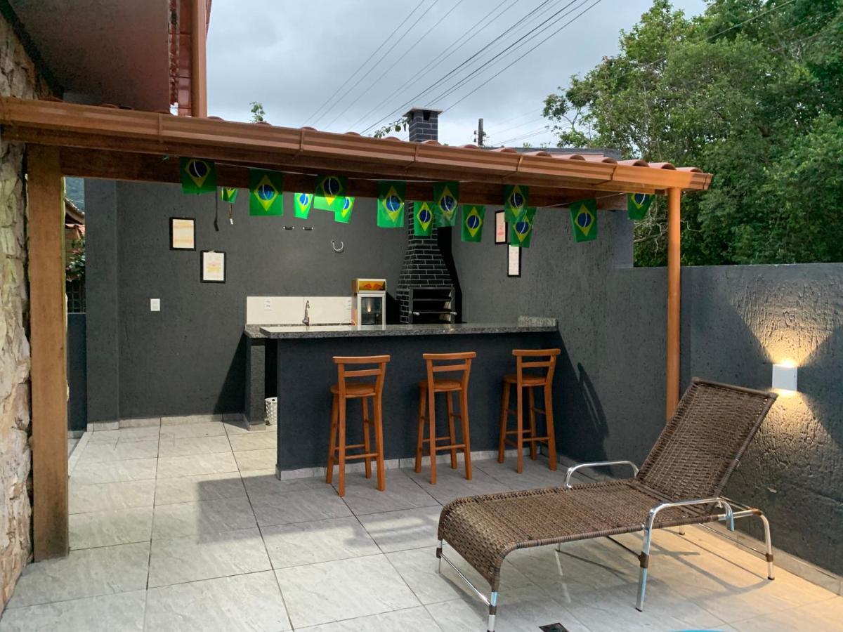 Casa De Temporada No Sul Da Ilha Com Piscina Villa Florianopolis Luaran gambar